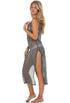 LONG DRESS W/SLIT - SCOTA